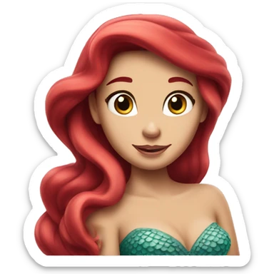 Ariel from The Little Mermaid  sticker