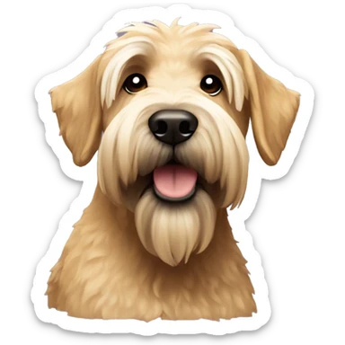 Soft coated wheaten terrier sticker