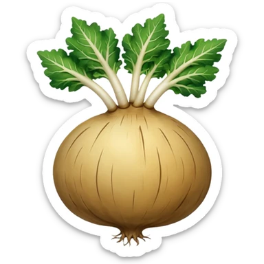 turnip root sticker