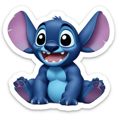Stitch from LILO & Stitch sticker