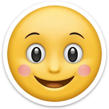 YVL emoji not to realistic make it look like an emoji sticker