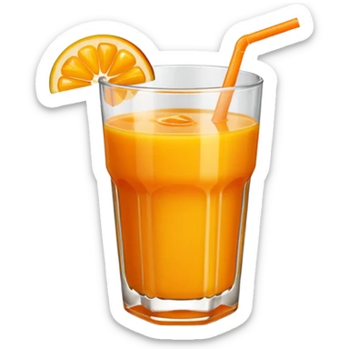mango juice sticker