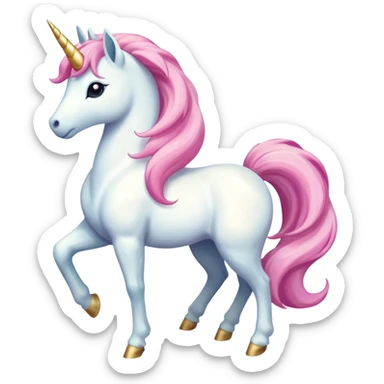 Galarian ponyta pokemon sticker