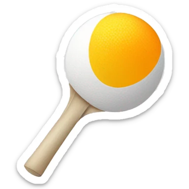 PING PONG BALL sticker