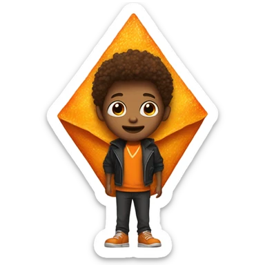 Dorito boy sticker