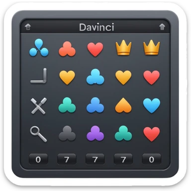 DaVinci Resolve sticker