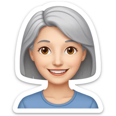 👩🏻‍🦳 sticker