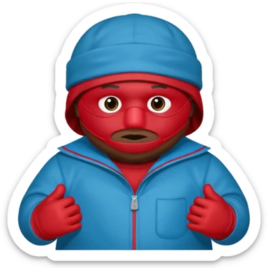 South Park Eric cartman as the coon sticker