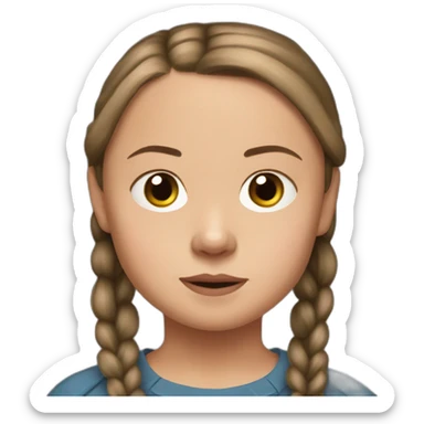 Greta thunberg sticker