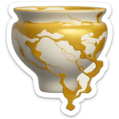 Liga de Quito Ecuador Kintsugi sticker