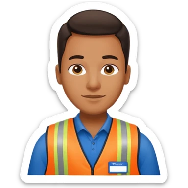 Walmart worker odp sticker