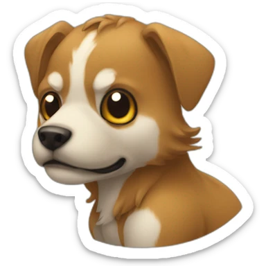 Motero canoso sticker