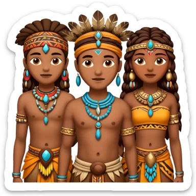 tribal culture sticker