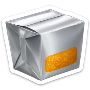 aluminium small package with seasoning sticker