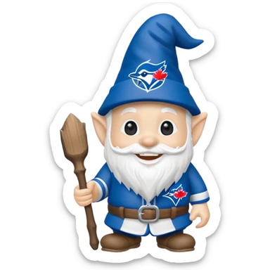 Toronto Blue Jays gnome sticker