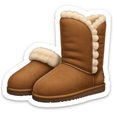 UGG slippers  sticker