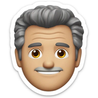 Bruce campbell ash eye wink sticker