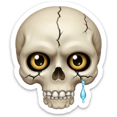 😭💀 sticker