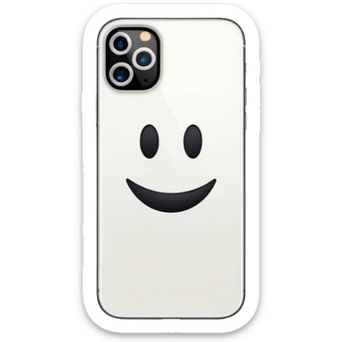 white iphone 14 pro max sticker
