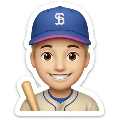 make a emoji as a aguilar baseball fan sticker