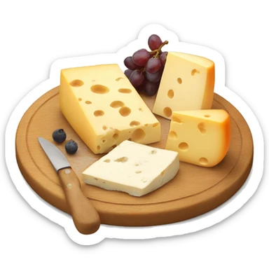Cheese board  sticker