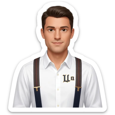 the white Spanish promoter. His preferred look—suspenders and fine Italian shirts embroidered with his initials—broadcast his upper-class background sticker