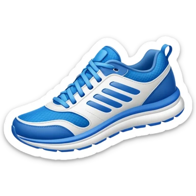 running shoe fitness emoji sticker
