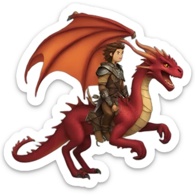 dragon riders sticker