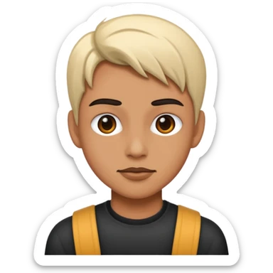 Alternative scene person sticker