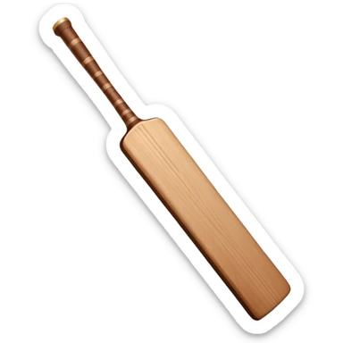 I need a cricket bat as emoji which I can paste with text sticker