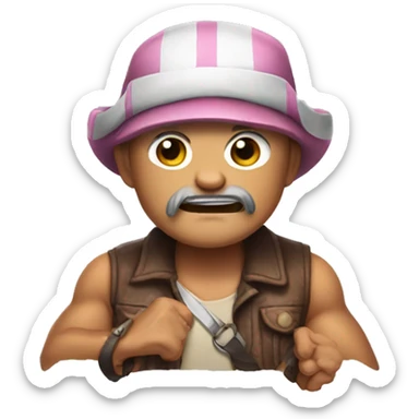 Tony-Tony Chopper sticker