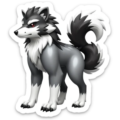 Shiny Obstagoon (full body) sticker