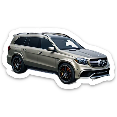 mercedes amg gls sticker