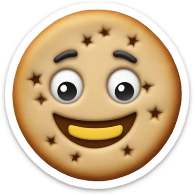 Christmas cookie sticker