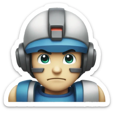 mega man sticker