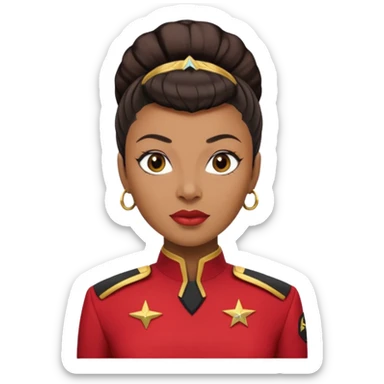 Lieutenant uhara sticker