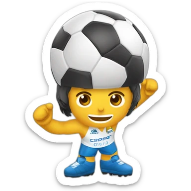 luva de pedreiro com o ishowspeed a segurar a copa do mundo sticker