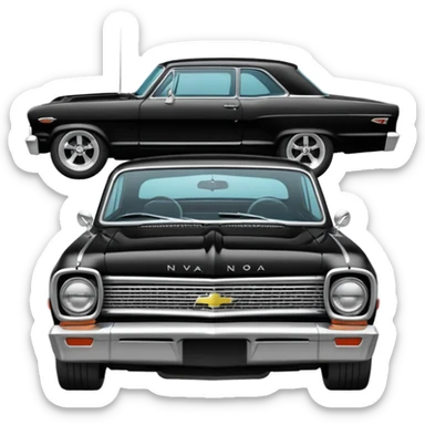 Catwoman’s race-bred 1965 Chevy Nova SS  sticker