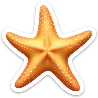 Starfish sticker