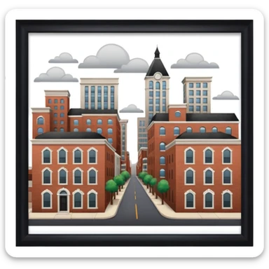 Arkansas historical downtown sticker