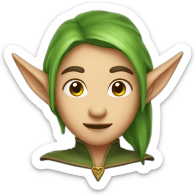 Elfe sticker