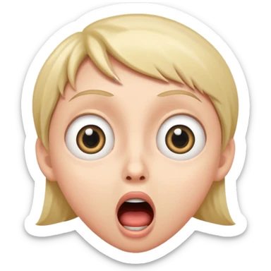 me when stanford starts going on and on about holly negglett: this ginger is nuts!!! sticker