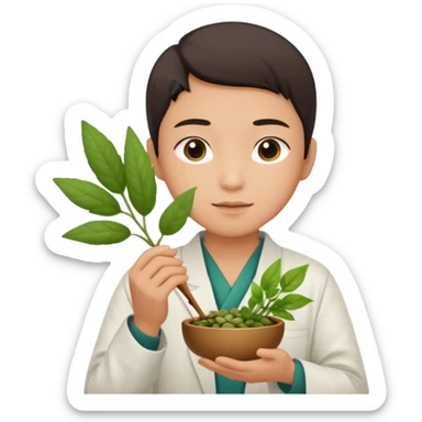 eastern medicine sticker