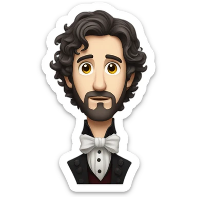 josh groban sweeney todd sticker