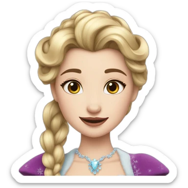 la reine des neiges sticker