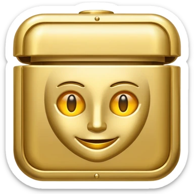 emoji of text "LUX" in times new roman font, caps lock sticker