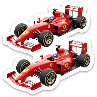 F1 ferrari sticker