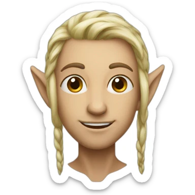 Elfe sticker