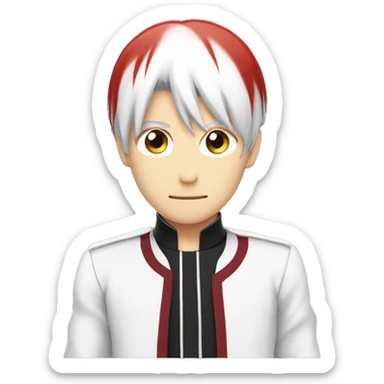 Shoto todoroki sticker