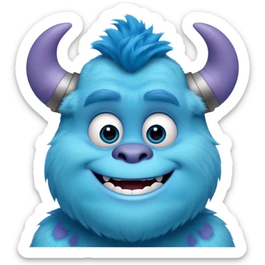 Sulley James P Sullivan from Monsters Inc sticker